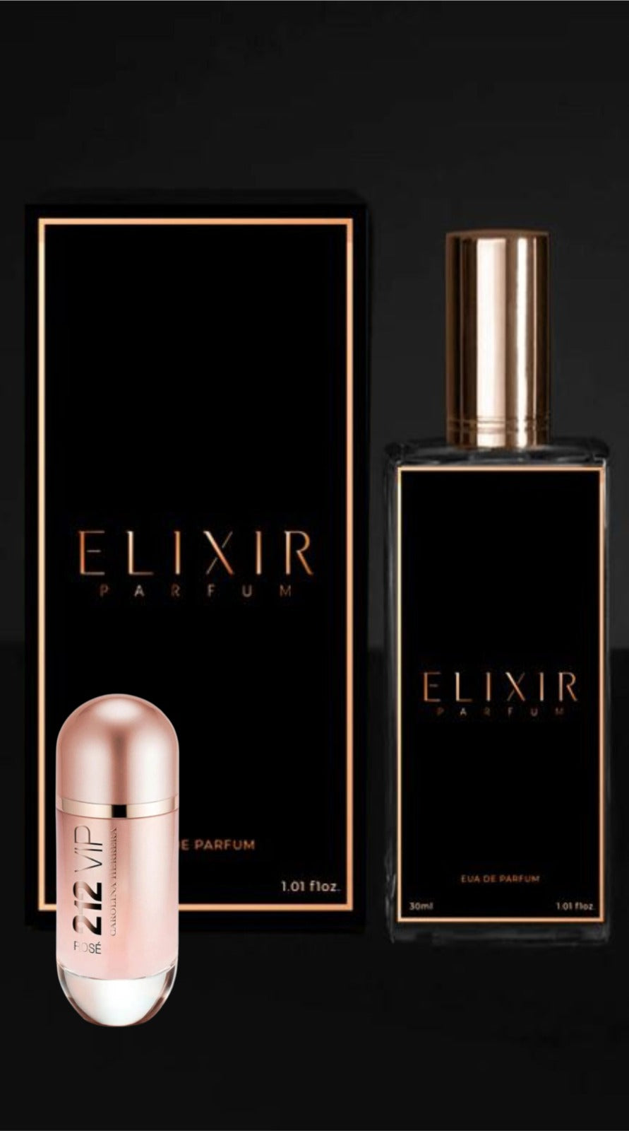 D-Elixir Rosa Encantada (Inspirado en Carolina Herrera-212 VIP Rosé)