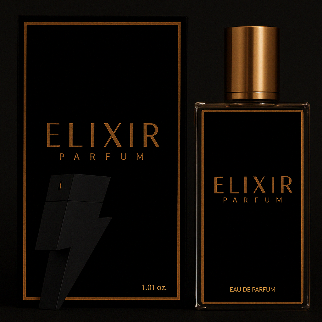 C- Elixir Men Intense( Inspirado en Carolina Herrera- Bad Boy Parfum)