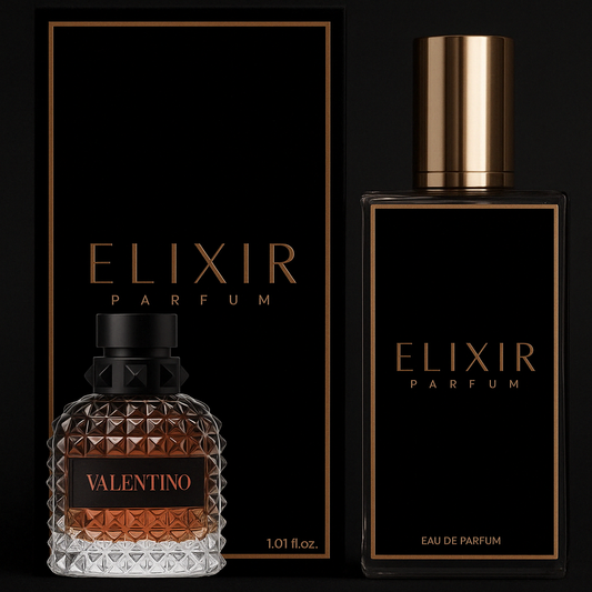 C- Elixir Coral Essence (Inspirado en Valentino Uomo Born in Roma Coral Fantasy)