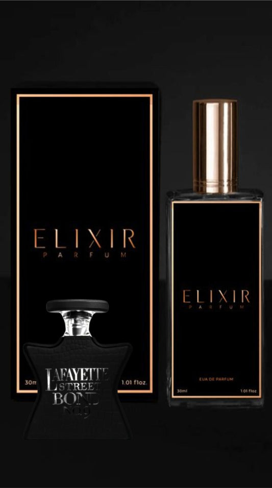 D-Elixir Lujo de Media Noche (Inspirado en Bond No. 9-Lafayette Street